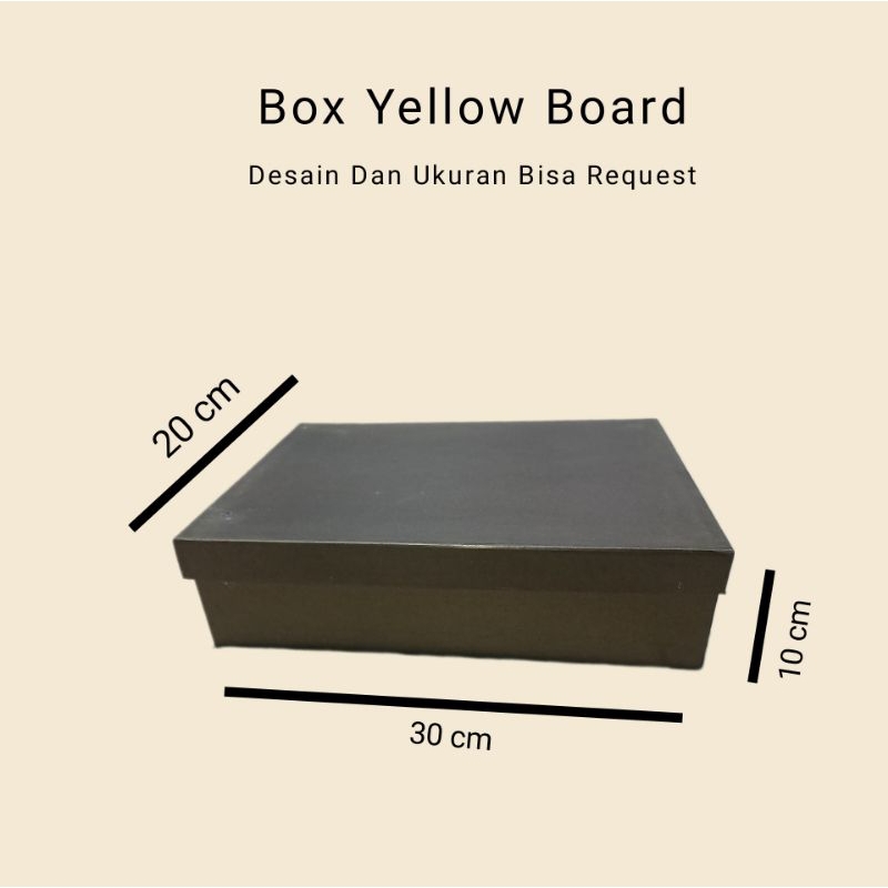 

Box Yellowboard Desain Dan Ukuran Bisa Request