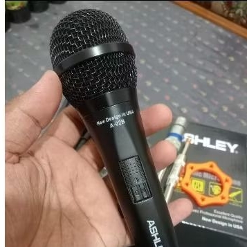 TERLARIS// MICROPONE ASHLEY A-02B. MIC VOCAL MIC KABEL