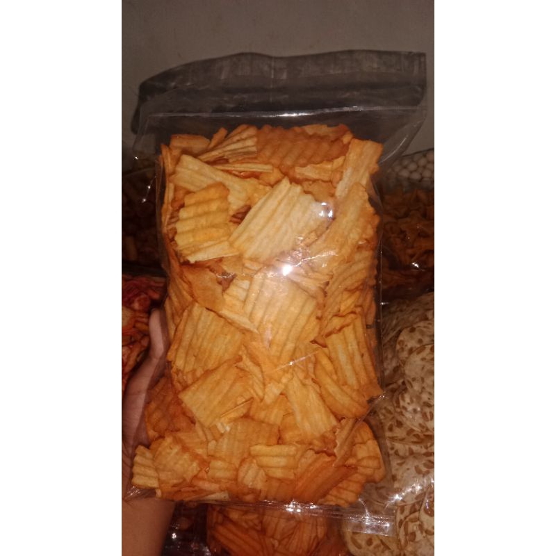 

(cemilan) Singkong balado kemasan 250gr