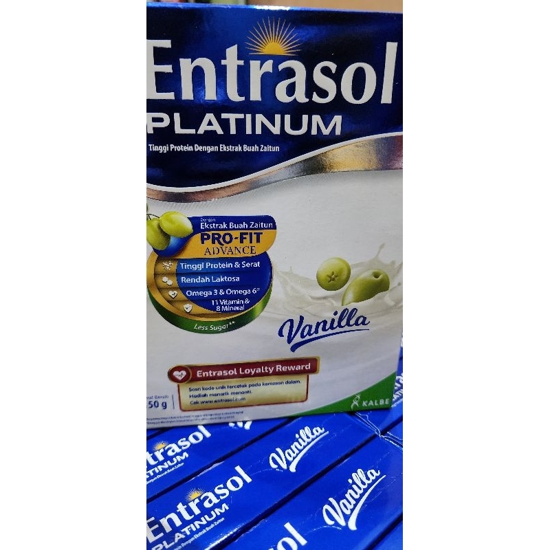 

ENTRASOL PLATINUM VANILA 150GR