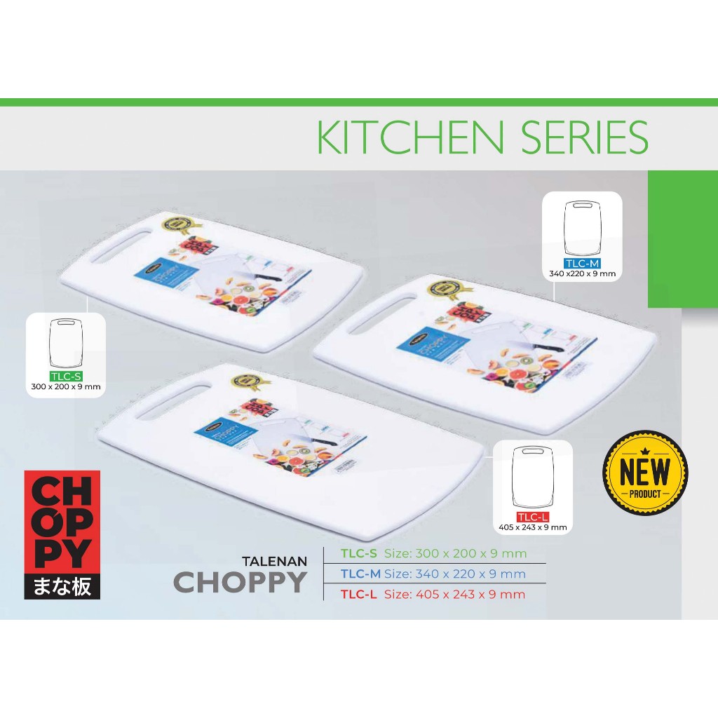 TALENAN EXCLUSIVE CHOPPY – TAIWAN PLASTIC NEW PRODUCT