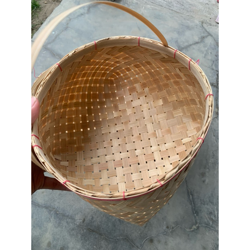 Besek Wadah Anyaman bambu/Tempat penyimpanan/Pernak Pernik Souvenir Cantik