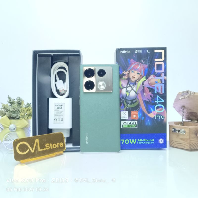 HP Second Murah Infinix Note 40 Pro RAM 8/256 GB Original