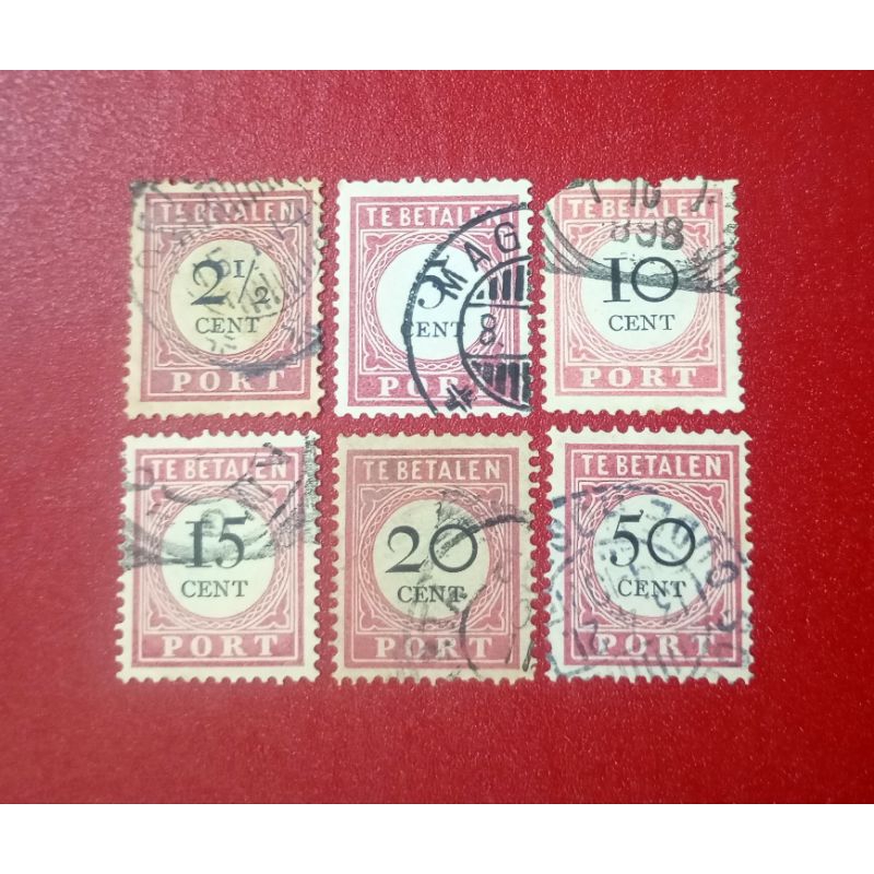 

PRANGKO NED INDIE PORTO ANGKA DAN TULISAN HITAM 1892 - 1909