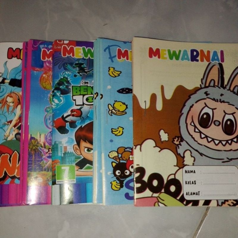 

buku mewarnai