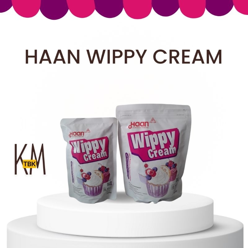 

Haan Wippy Cream 200 gr & 400 gr