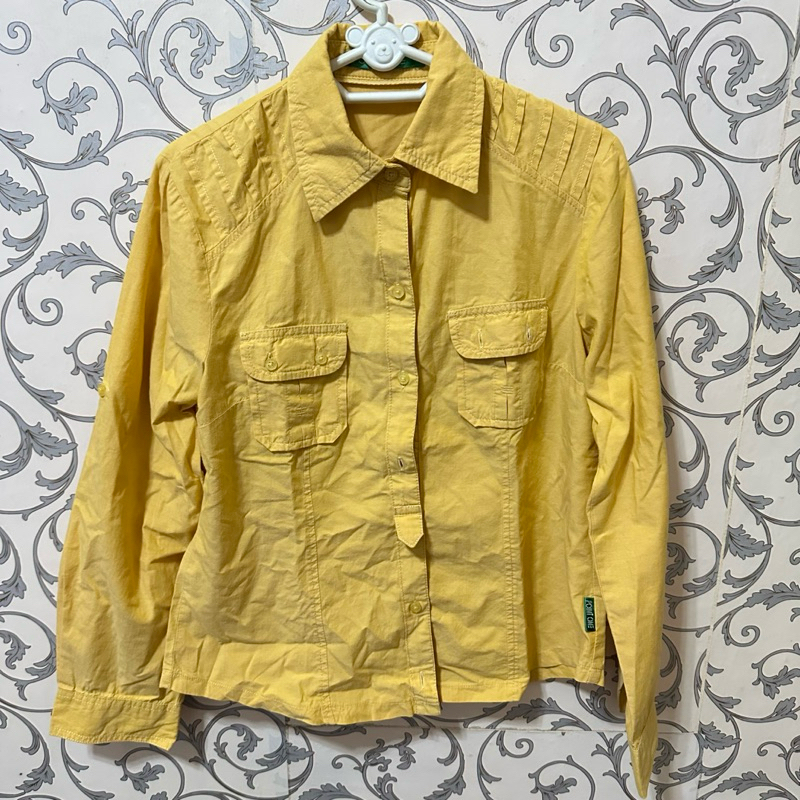 Kemeja mustard point one