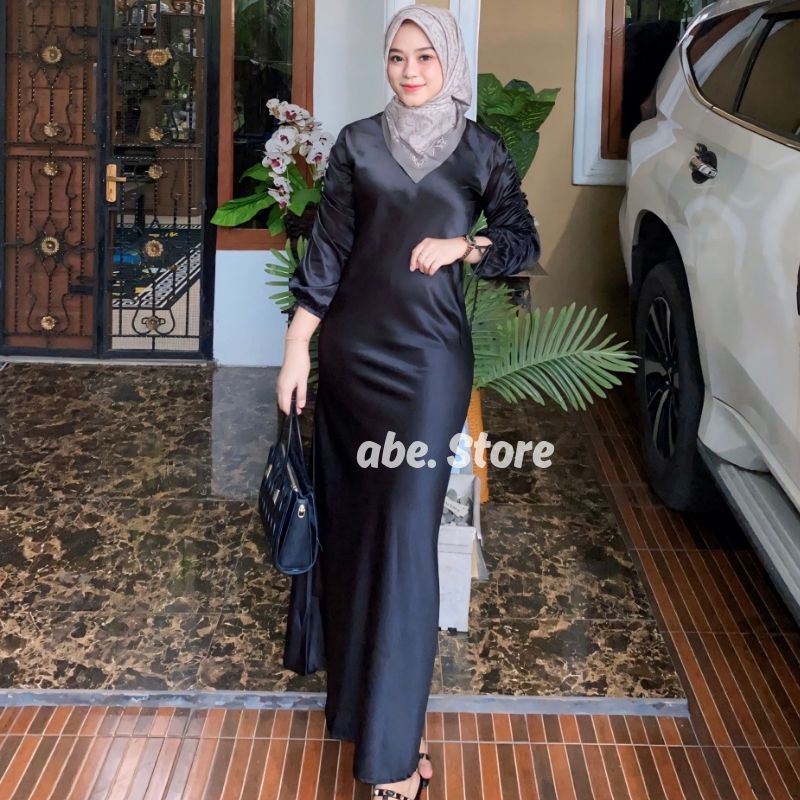 ALDEN DRESS SATIN/Dress Kondangan Satin/Bridesmaid dress