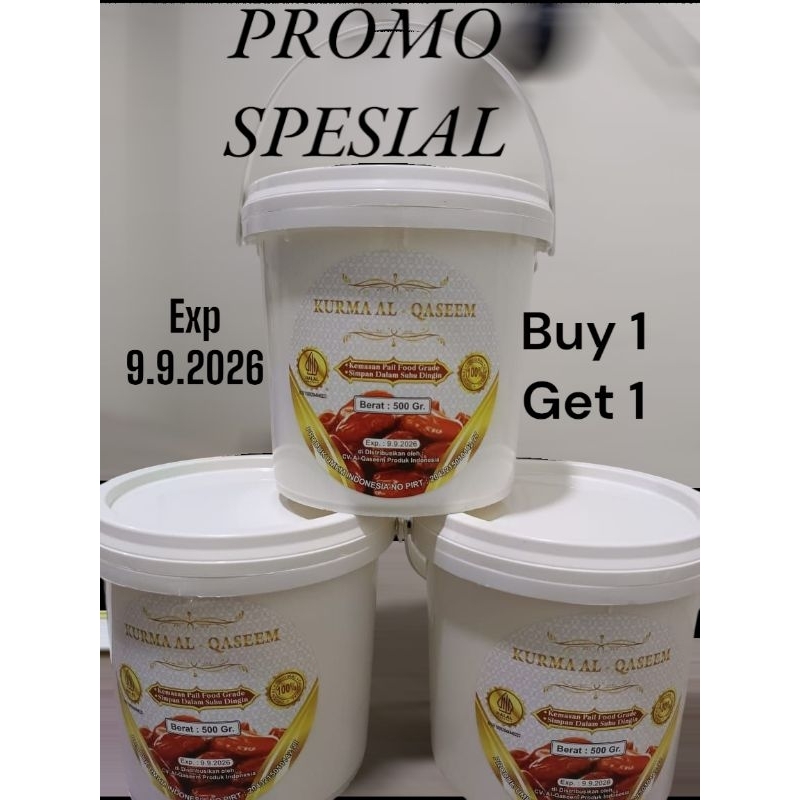 

BUY 1 GET 1 KURMA AL QASEEM EMBER