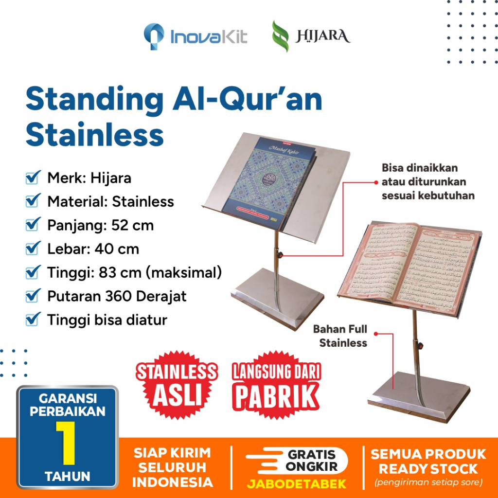 Stand Qur'an | Stand Al-Qur'an | Stand Holder Al-Qur'an | Promo Launching