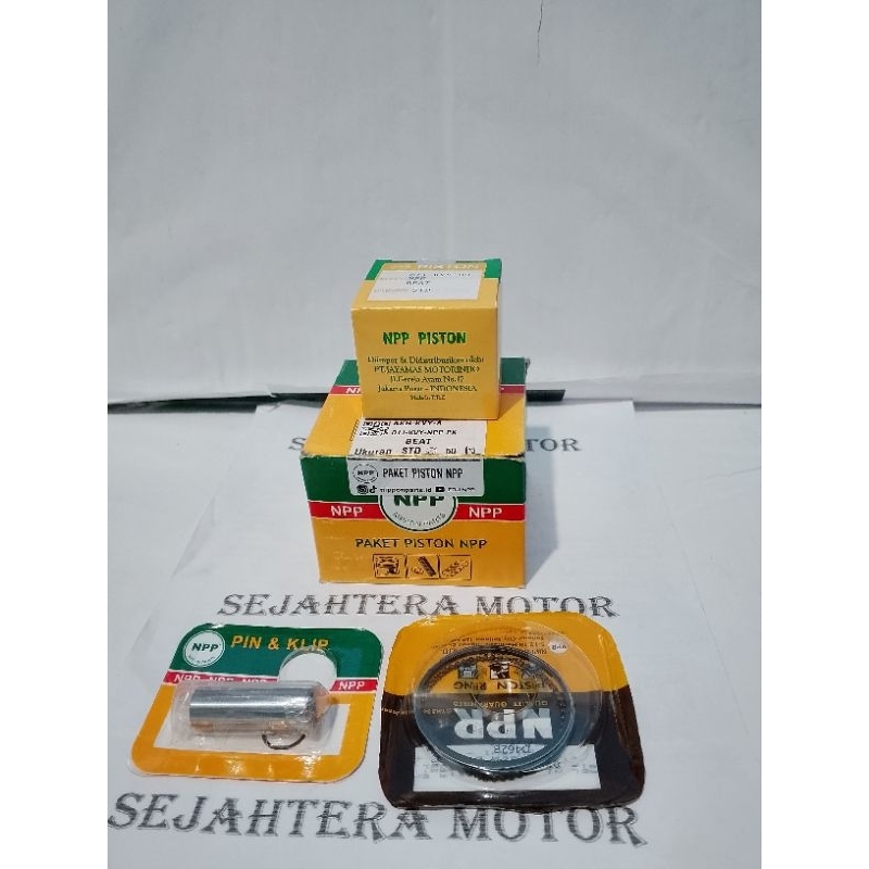 Piston asli NPP untuk motor BEAT ukuran standar