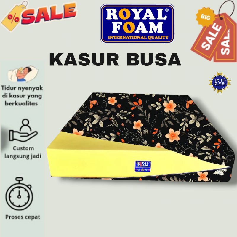 KASUR BUSA ROYAL FOAM SUPER YELLOW ORIGINAL