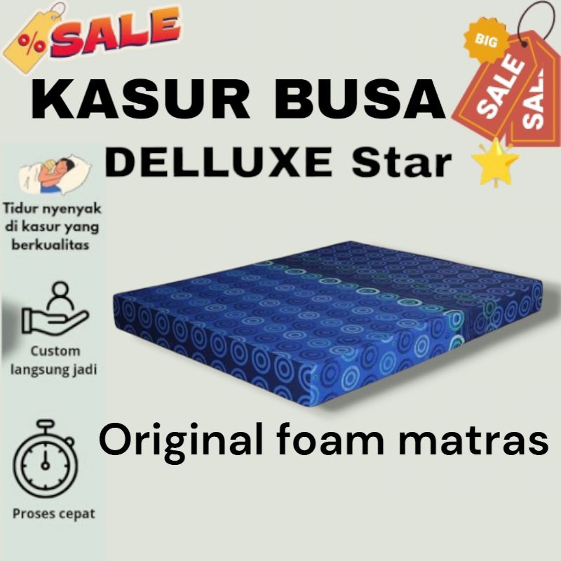 kasur busa pondok pesantren kasur busa super yellow king dellux d16