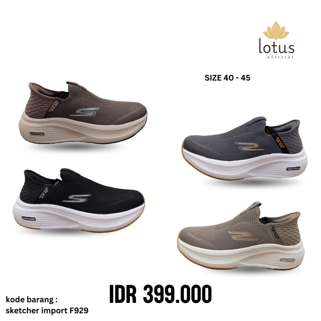 SEPATU PRIA - SKETCHER IMPORT F929