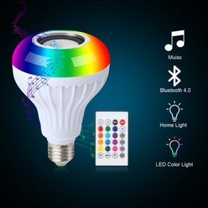Speaker Lampu LED Music BULB/APP Wireless Bluetooth