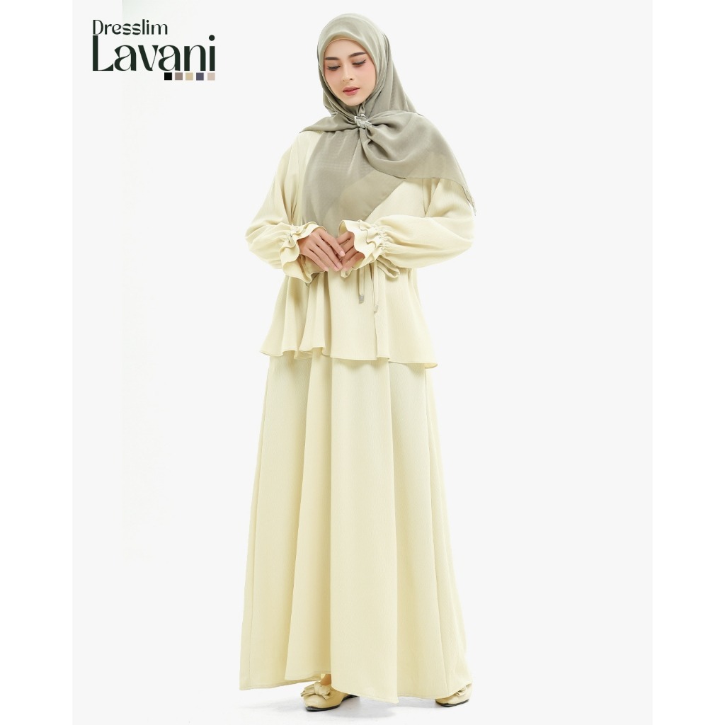 Rabbani Dresslim Lavani Gamis Wanita