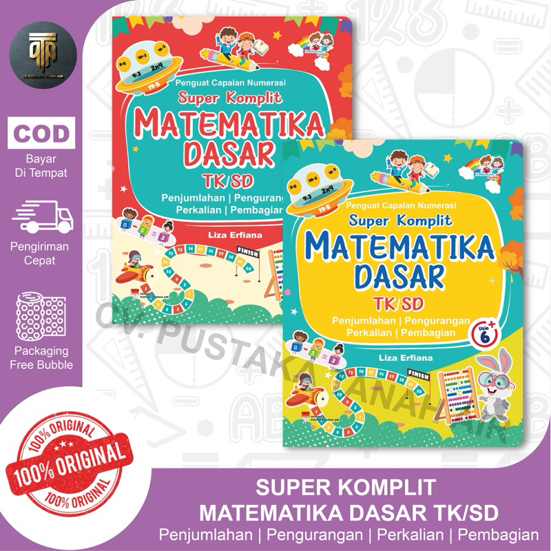 Buku Super Komplit Matematika Dasar TK/sd