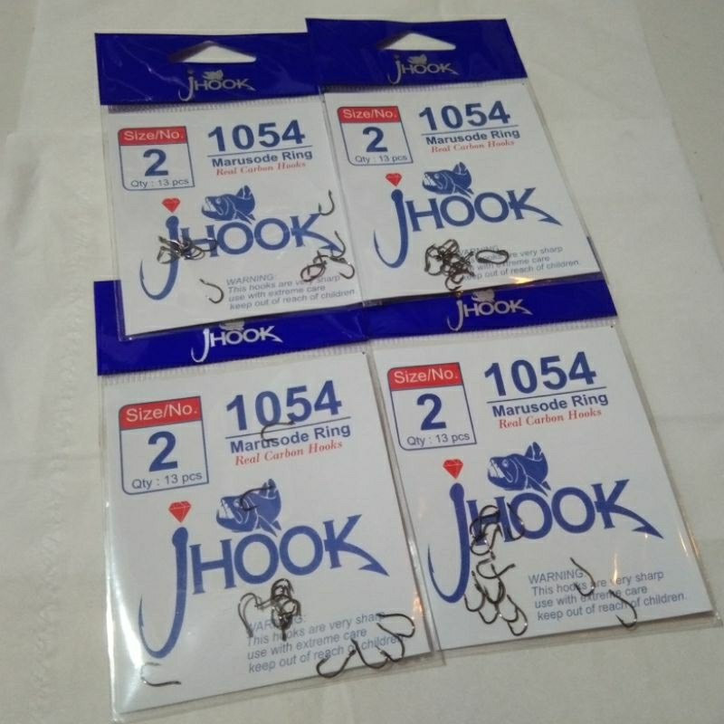 Kail Pancing JHOOK marusode1054 tajam ukuran 2&4