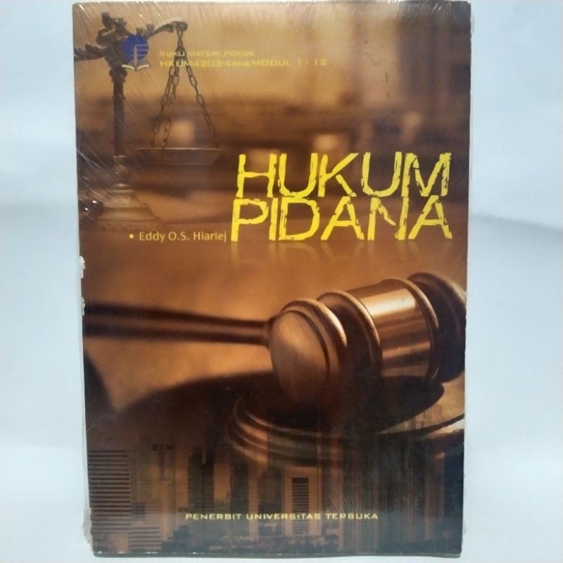 Original Hukum Pidana Prof Eddy O S Hiariej