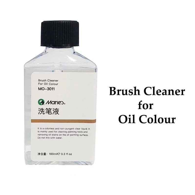 

MARIES Brush Cleaner 100 Ml Mo-3011 For Oil Colour Cairan Pembersih Kuas Cat Minyak