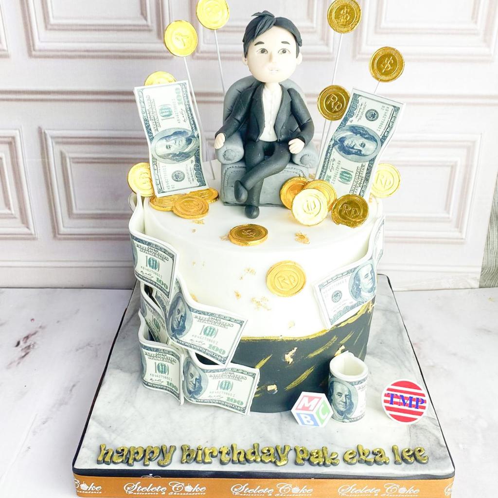 

Kue Ulang Tahun/Birthday Cake/Kue Ultah tema Money/Kue Dollar/Kue Birthday Jakarta