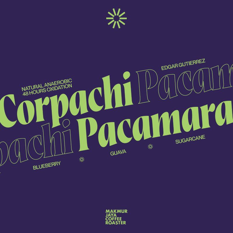 

Corpachi Pacamara 48 Hours Oxidation 100 gr | Biji Kopi Mkamur Jaya Coffee