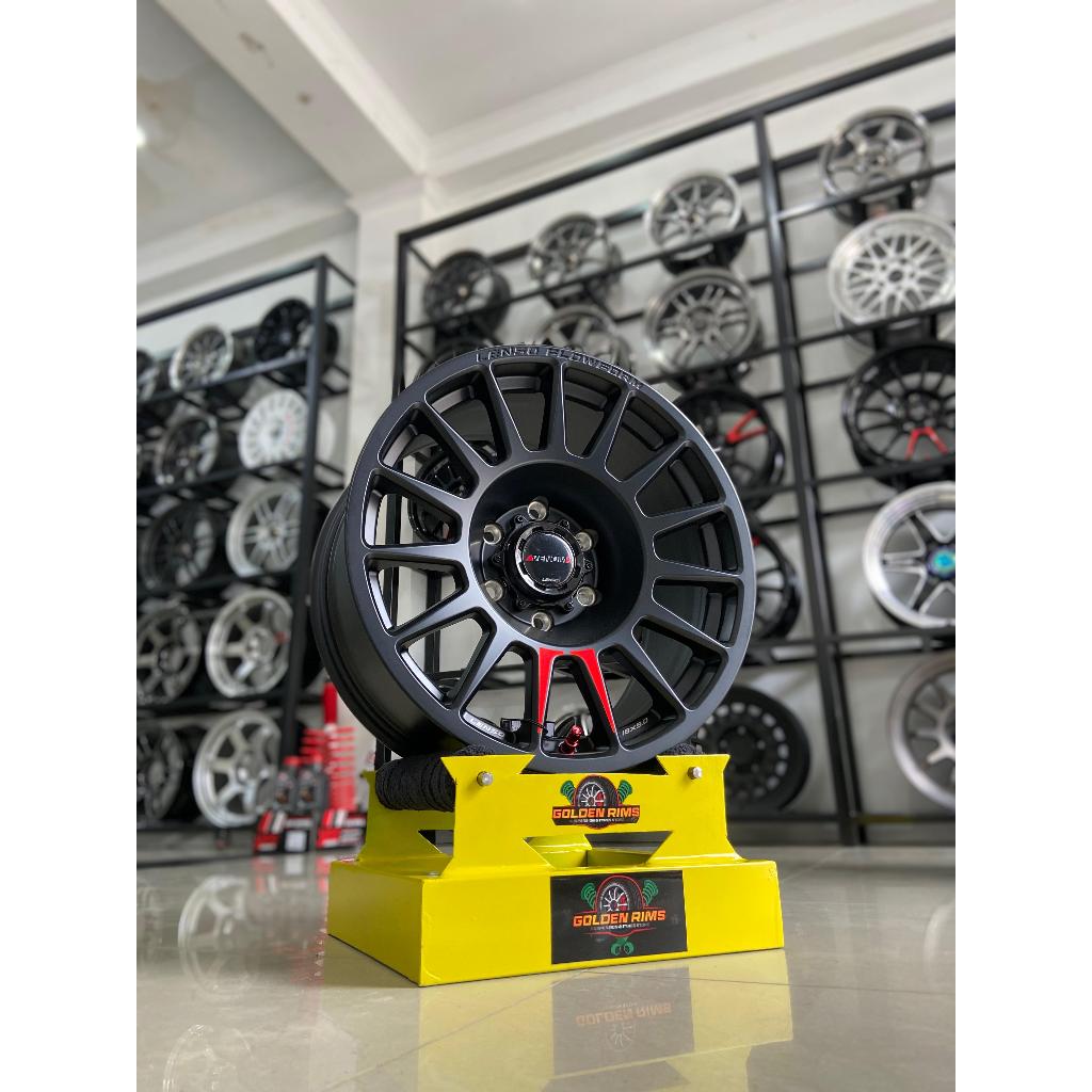 Velg lenso venom8 ring18 bisa untuk mobil pajero fortuner hillux dll