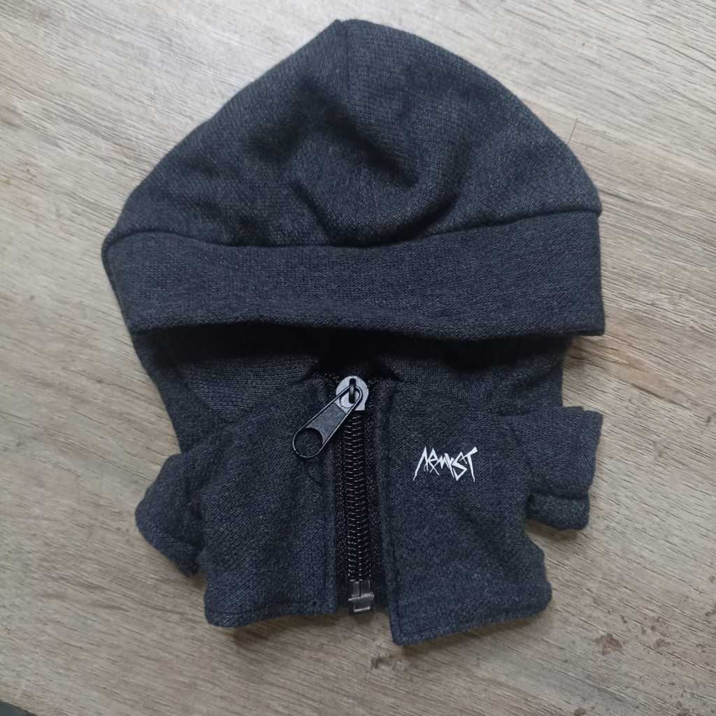 SC-IDOLLOOK HOODIE ARMYAST JUNGKOOK FOR DOLL 10 CM 15 CM 20 CM BAJU BONEKA