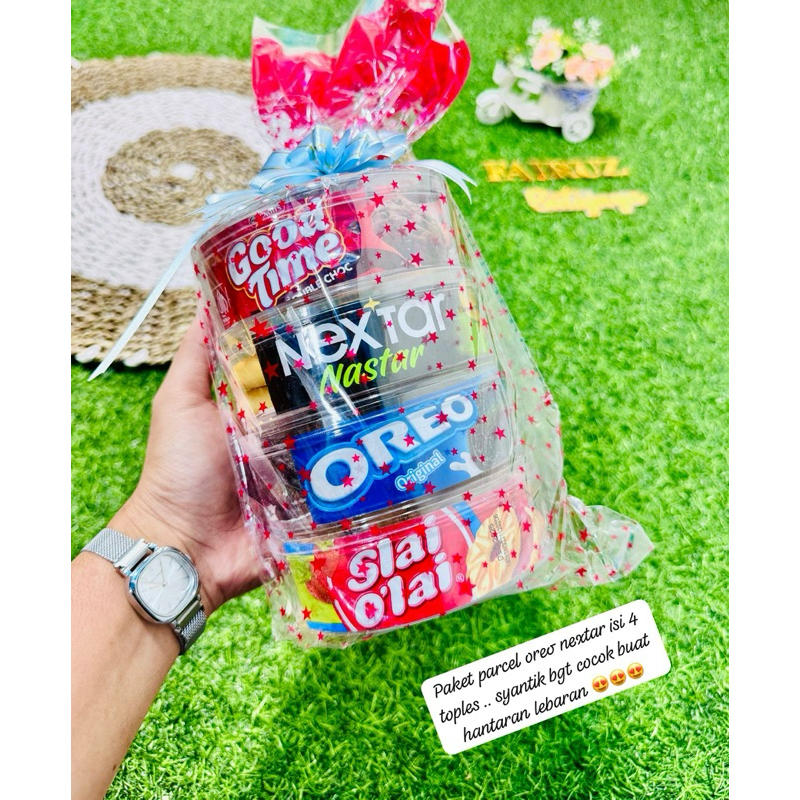 

paket parcel oreo nextar good time slai olai / paket parcel kue lebaran