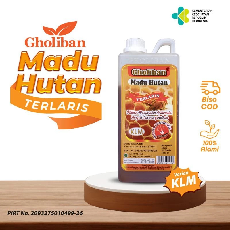 

Bny31 Madu KLM Madu Kalimantan Gholiban 1 kg