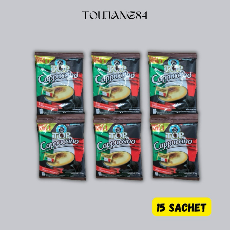 

Top Coffee Kopi Cappucino 15 Sachet