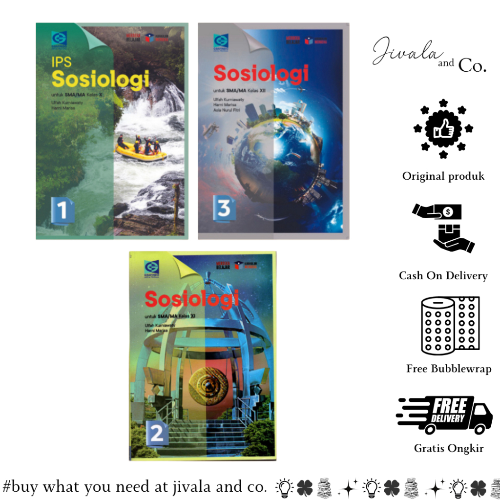 GRAFINDO SMA - Sosiologi Kelas 10,11,12 Kurikulum Merdeka