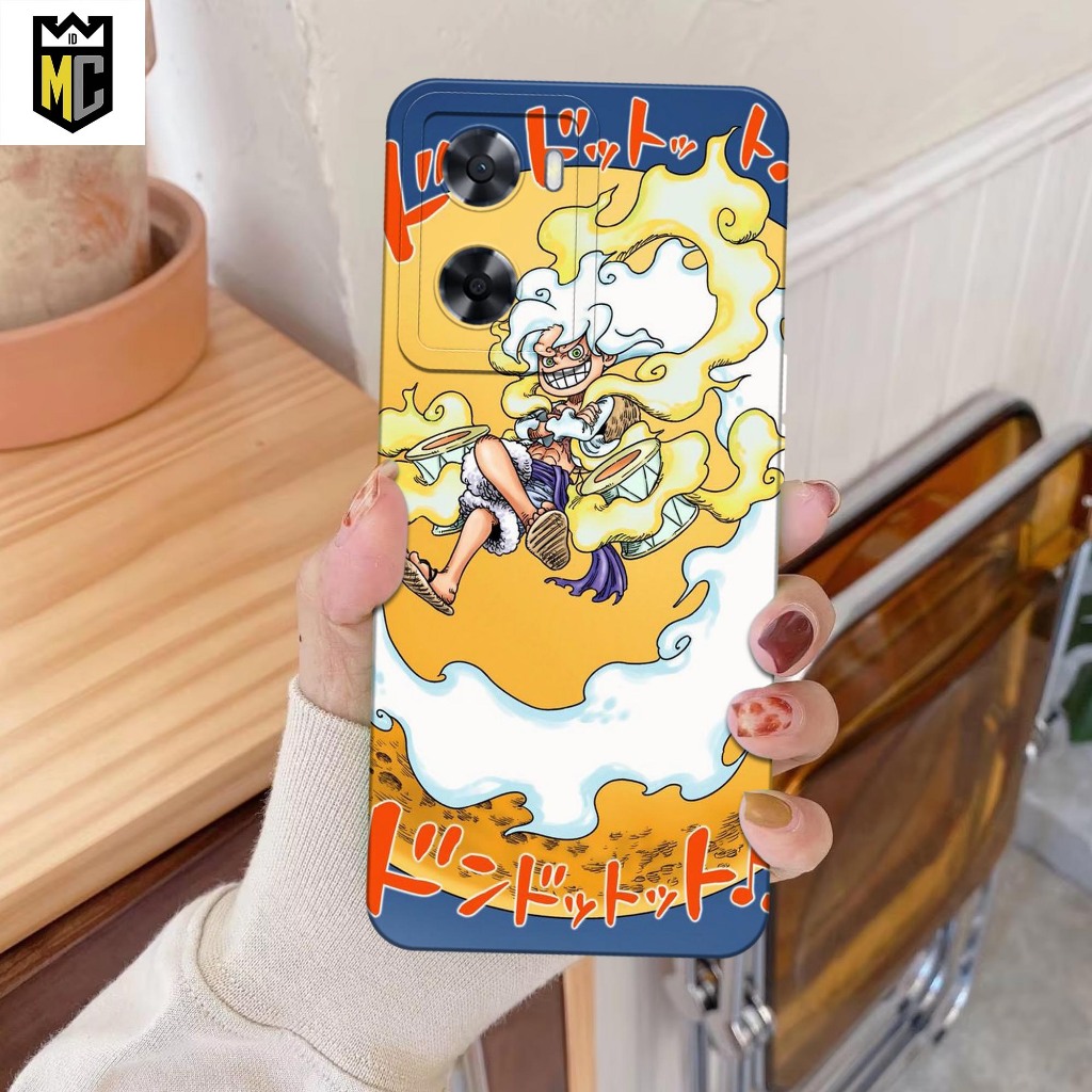 [MCID010] Silikon Case Oppo A57 2022/A57s/A77s - Motif Anime One Piece - Softcase Pro Camera, Cassin