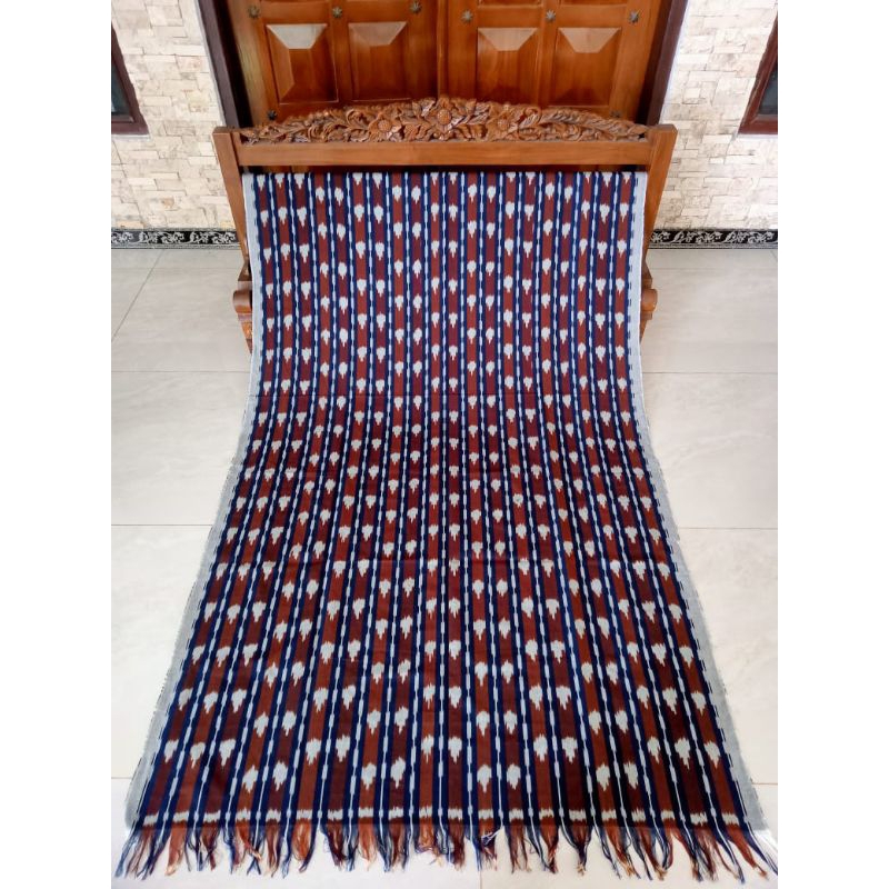 Kain Tenun Blanket Unik Tenun Ikat Blanket Tenun Motif Custome Tenun Ikat Warna Ungu Bahan Baju Baha