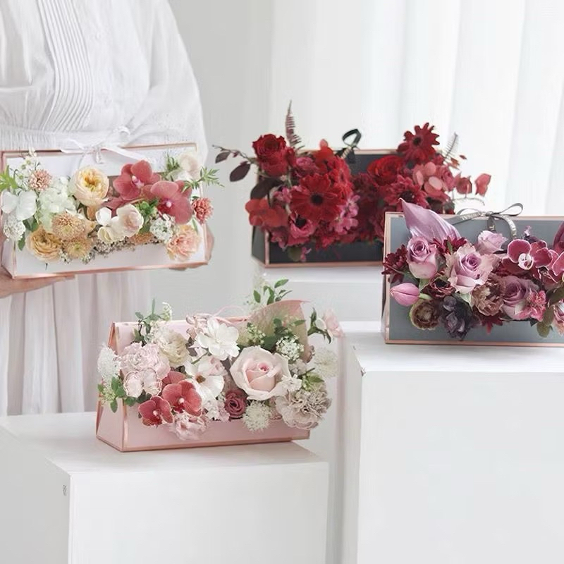

Flower Bloom Box RECTANGLE / Tas Bunga / Kotak Bunga Florist / Flower Box