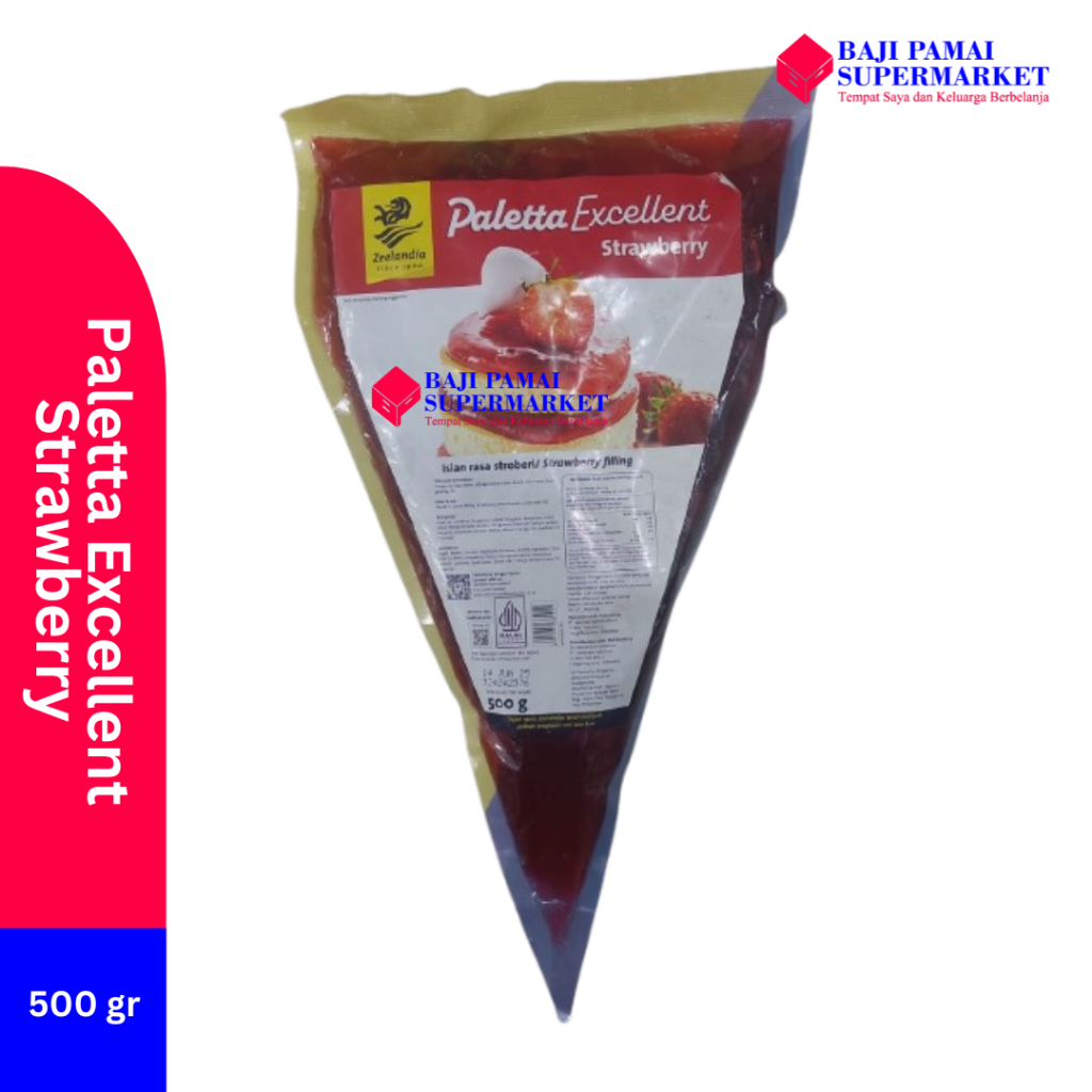 

Zeelandia Paletta Excellent Strawberry 500 gr Selai Stroberi
