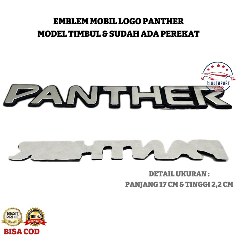 Emblem Mobil Logo Panther Old