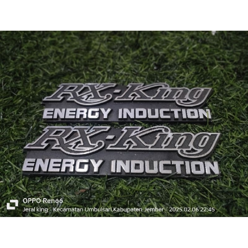 Emblem Rx king Emblem box aki tepong RX king Original