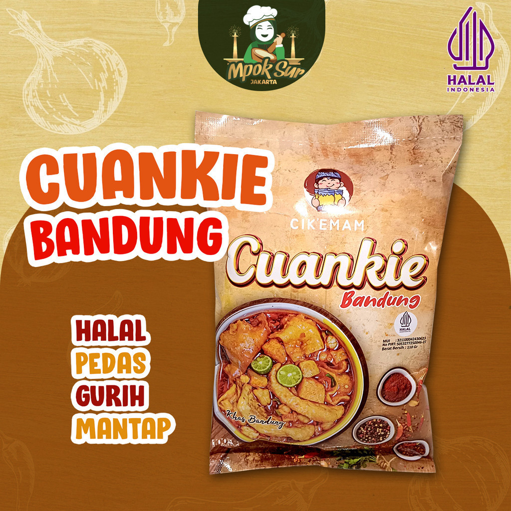 

Mpok Sur - Cuanki Kuah Pedas Cikemam Cuankie Bandung Instan Halal