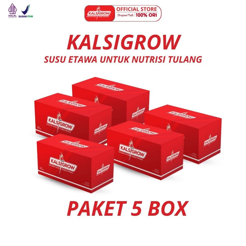 

Kalsigrow Susu Etawa Minuman Nutrisi Untuk Tulang dan Regenerasi Tulang Kemasan 5 Box
