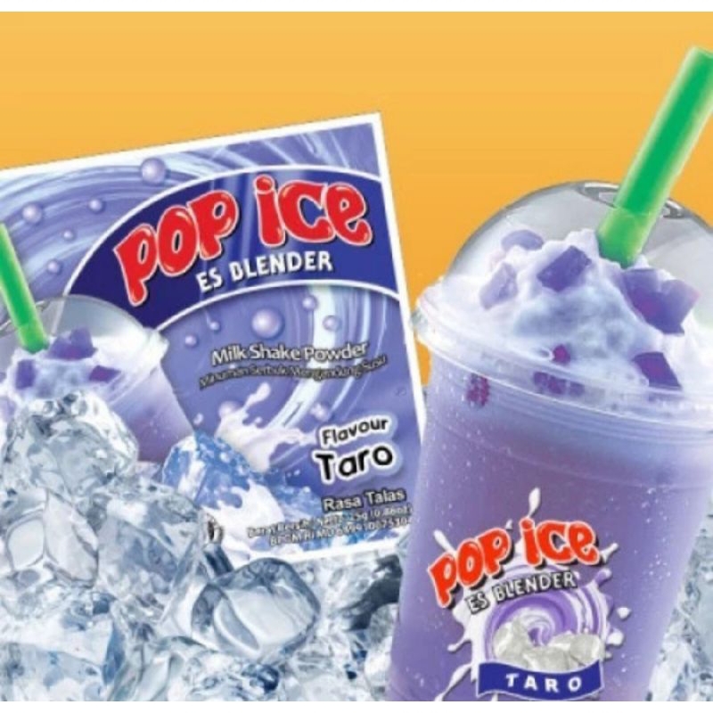 

Pop ice minuman ranceng isi 10 sachet x 25 gram