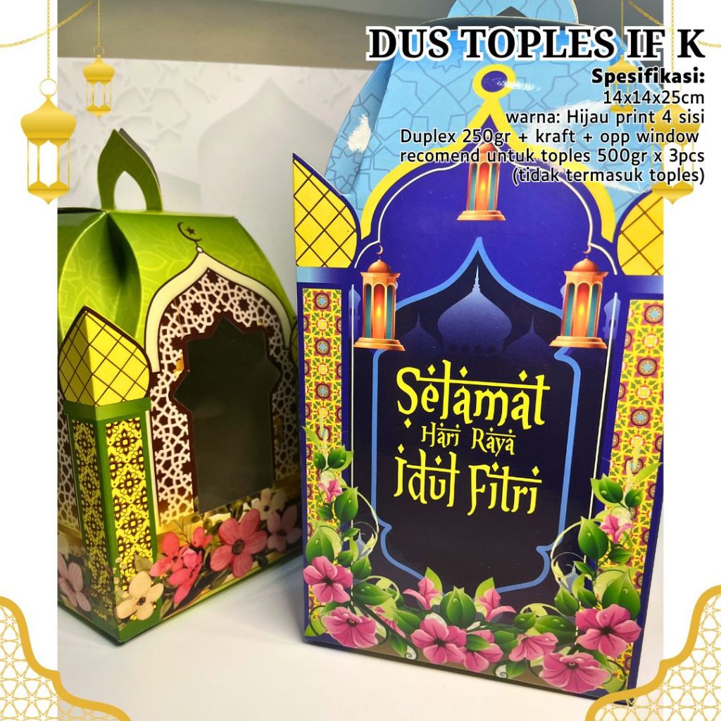 

BOX LEBARAN TOPLES/ BOX HAMPER LEBARAN/BOX IDUL FITRI/BOX TOPLES IDUL FITRI/ PACKAGING IDUL FITRI TOPLES/ BOX TOPLES ISI 3/ BOX TOPLES ISI 2