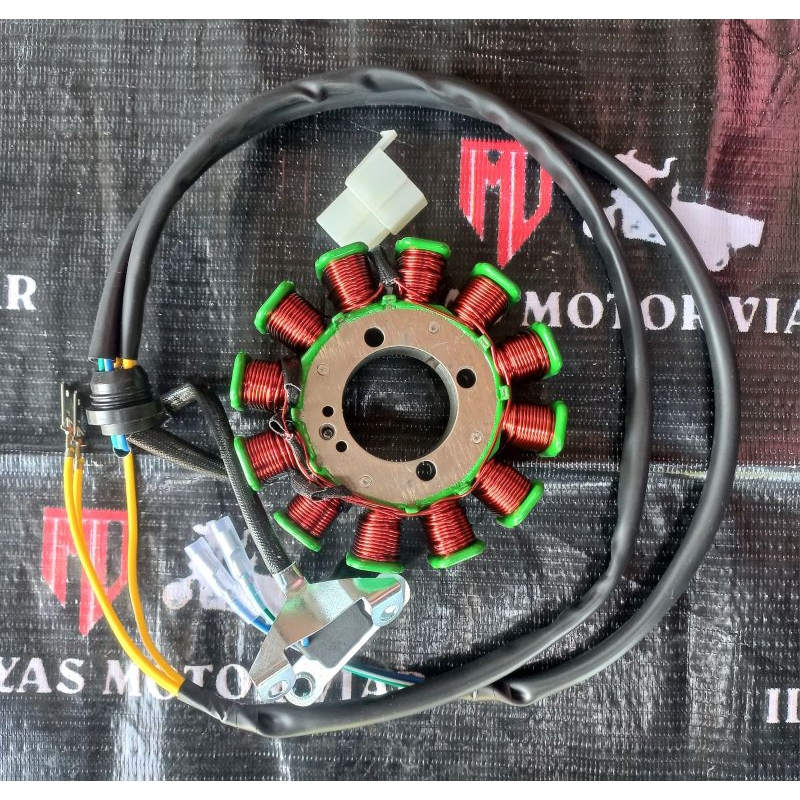 TERMURAH Spul Viar Kaisar  12.93 150/200cc motor roda 3.
