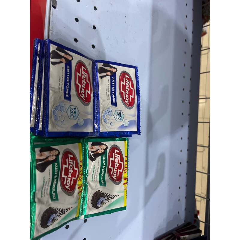 lifebuoy shampo sachet 1 renteng