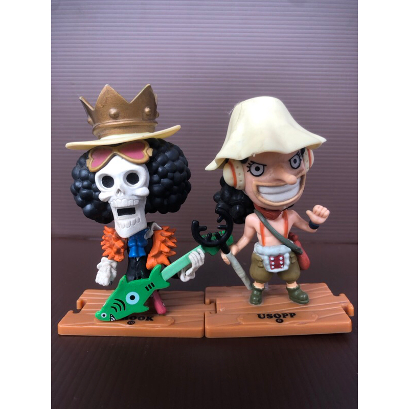 Action figure (mainan anak) Usopp & Brook
