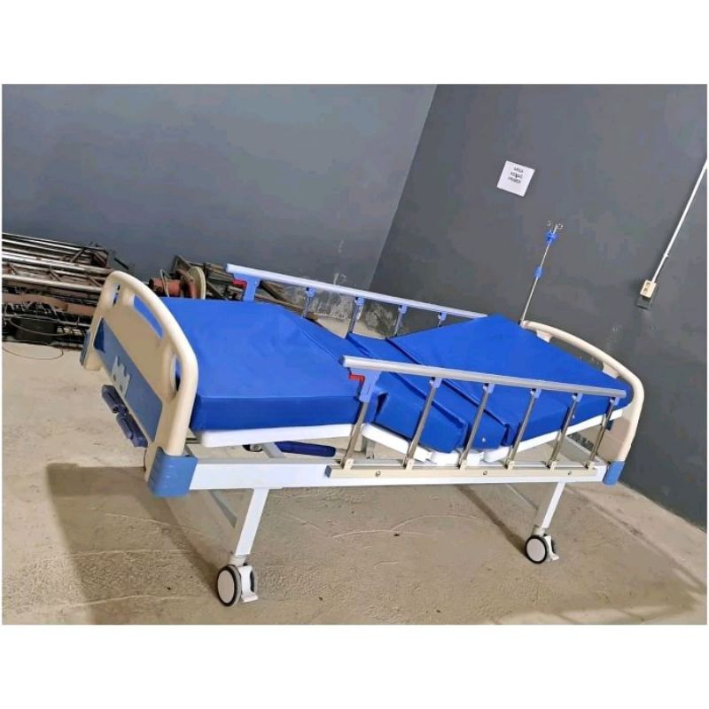 Bed Pasien 2 Crank ABS | Ranjang Pasien 2 Engkol ABS | Ranjang Rumah Sakit 2 Crank | Ranjang Medis 2