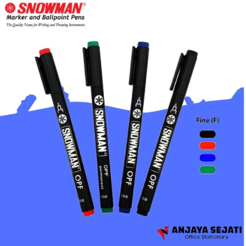 

Spidol OHP Snowman OPF Fine - per pcs