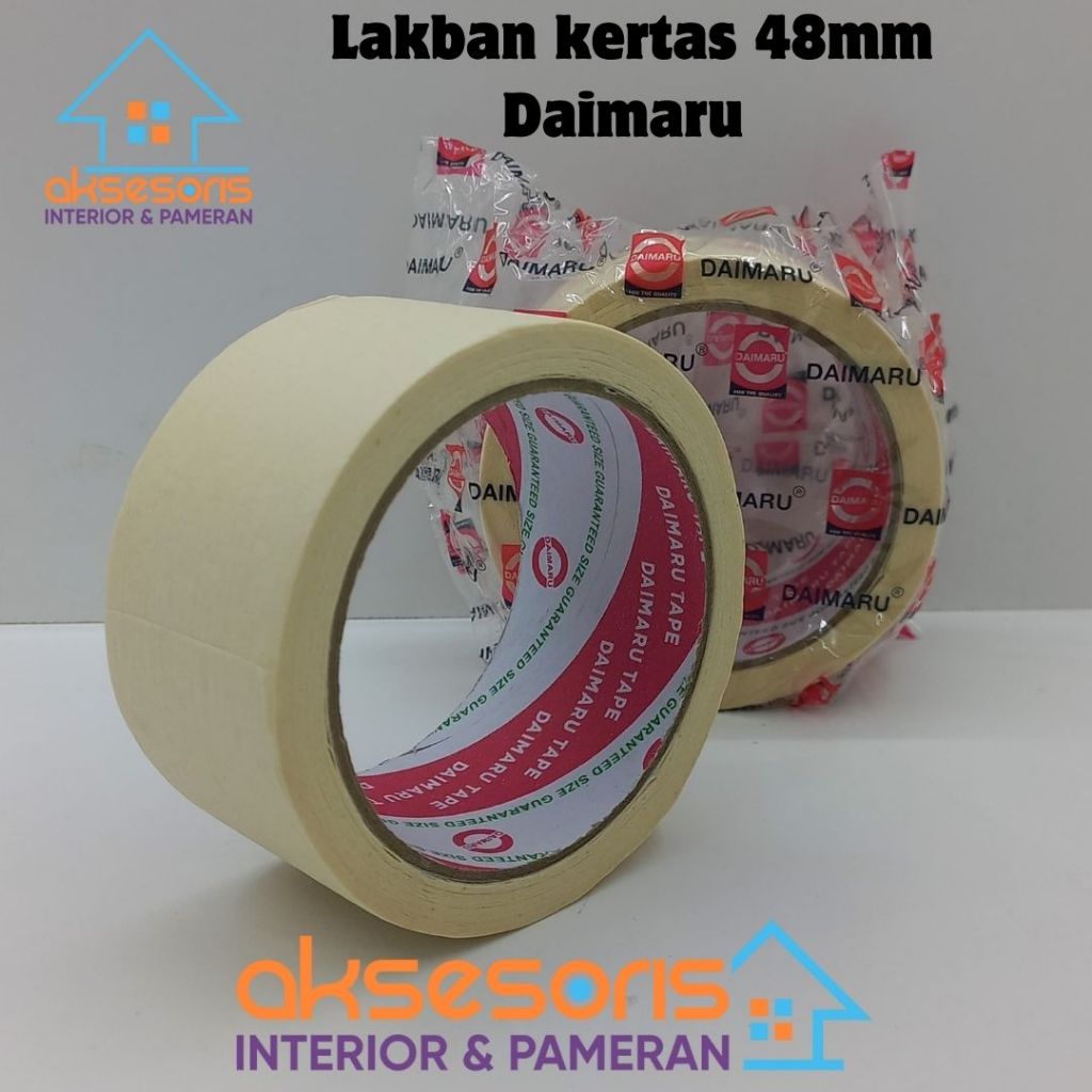 

Lakban Kertas 48mm Daimaru ( 2 inch )