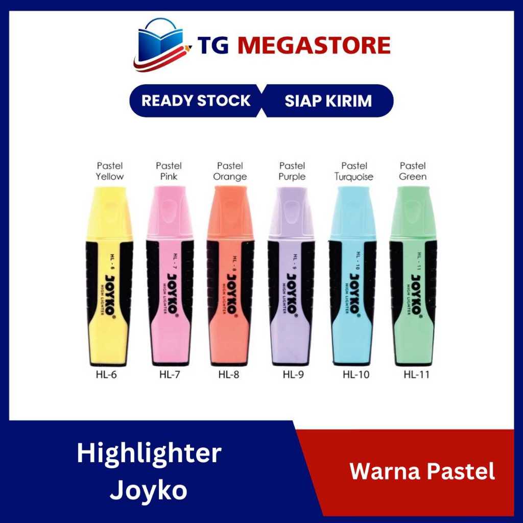 

Highlighter Joyko Warna Pastel