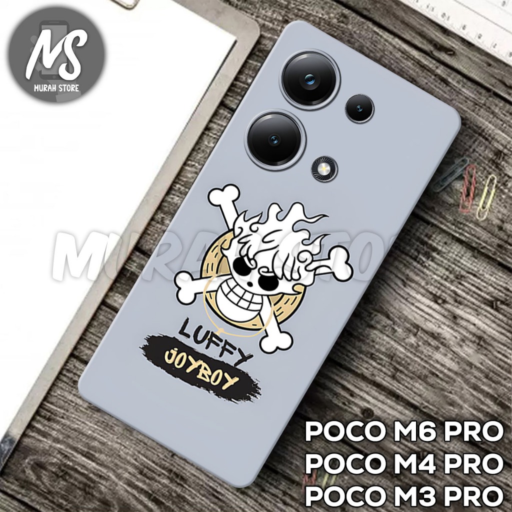 SoftCase POCO M6 PRO/MS6/MOTIF ANIME/Case POCO M6 PRO/Casing POCO M4 PRO/Kesing POCO M3 PRO/SoftCase